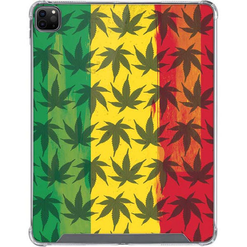 Marijuana Rasta Pattern iPad Cases