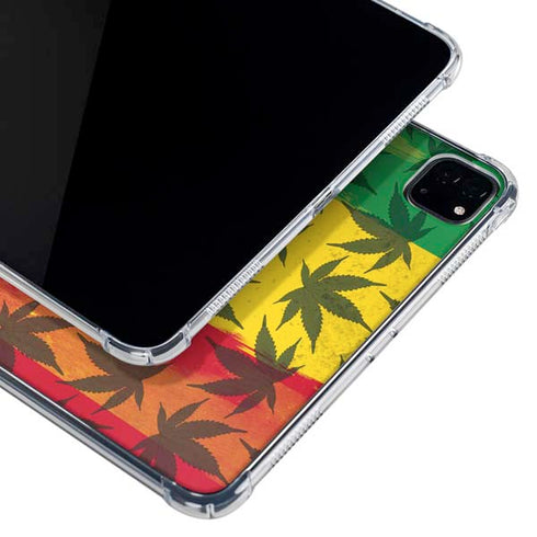 Marijuana Rasta Pattern iPad Cases