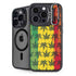 Marijuana Rasta Pattern iPhone 13 Pro Kickstand Case