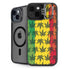 Marijuana Rasta Pattern iPhone 14 Plus Kickstand Case