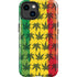 Marijuana Rasta Pattern iPhone 15 Impact Case