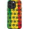 Marijuana Rasta Pattern iPhone 15 Pro Impact Case