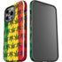 Marijuana Rasta Pattern iPhone 15 Pro Impact Case
