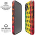Marijuana Rasta Pattern iPhone 16 Plus Magsafe Impact Case