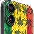 Marijuana Rasta Pattern iPhone 16 Plus Skin