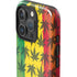 Marijuana Rasta Pattern iPhone 16 Pro Max Impact Case