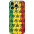 Marijuana Rasta Pattern iPhone 16 Pro Skin