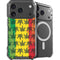 Marijuana Rasta Pattern iPhone 18 Pro Max MagSafe Case