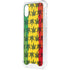 Marijuana Rasta Pattern iPhone XS Clear Case