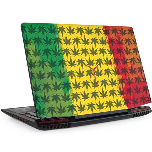 Marijuana Rasta Pattern Legion Y720 Skin