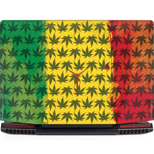 Marijuana Rasta Pattern Legion Y720 Skin