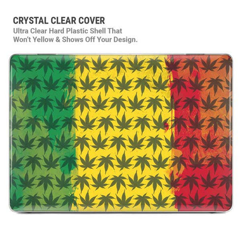 Marijuana Rasta Pattern MacBook Pro 14in (2021-24) Case plus Skin