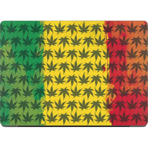 Marijuana Rasta Pattern Apple MacBook Pro 14-inch Skin