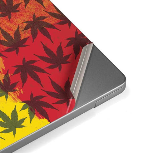 Marijuana Rasta Pattern Apple MacBook Pro 14-inch Skin