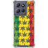 Marijuana Rasta Pattern Moto G Play 5G (2025) Clear Case