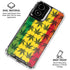 Marijuana Rasta Pattern Moto G Power 5G (2024) Clear Case
