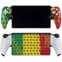 Marijuana Rasta Pattern PlayStation Portal Remote Player Skin