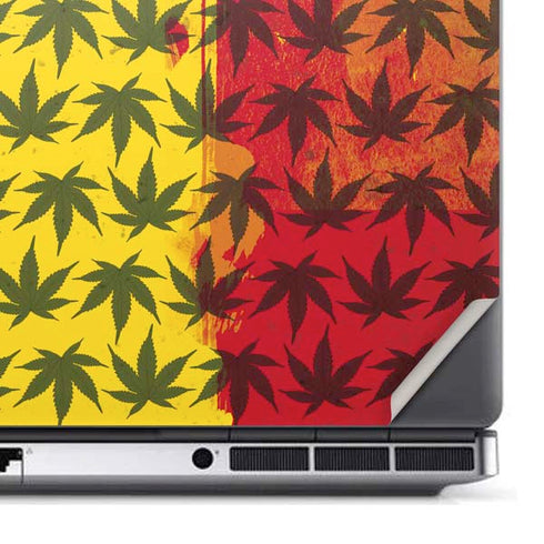 Marijuana Rasta Pattern Dell Precision Skin