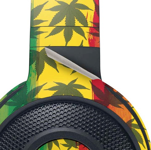 Marijuana Rasta Pattern Razer Kraken X Skin