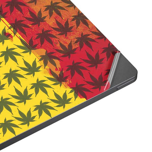 Marijuana Rasta Pattern Surface Laptop 7 13.8in Skin