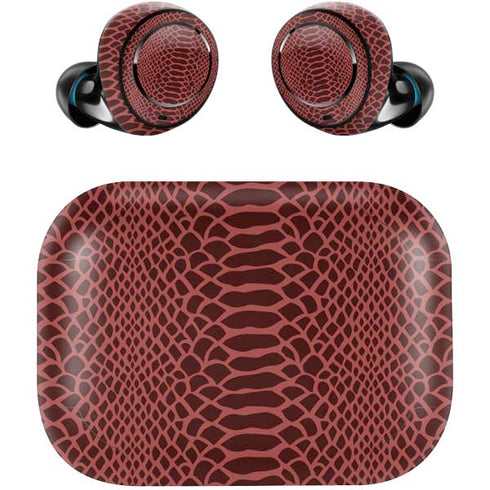 Marsala Snake Skin Amazon Echo Buds Skin
