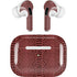 Marsala Snake Skin AirPods Skins