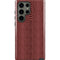 Marsala Snake Skin Galaxy S23 Ultra Pro Case