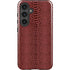 Marsala Snake Skin Galaxy S25 Impact Case