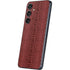 Marsala Snake Skin Galaxy S25 Plus Skin
