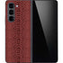 Marsala Snake Skin Galaxy Z Fold5 5G Skin