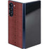 Marsala Snake Skin Galaxy Z Fold6 Skin