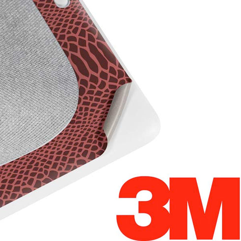Marsala Snake Skin Google Home Hub Skin