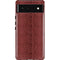 Marsala Snake Skin Pixel Cases