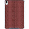 Marsala Snake Skin iPad 11th Gen (2025) Clear Case