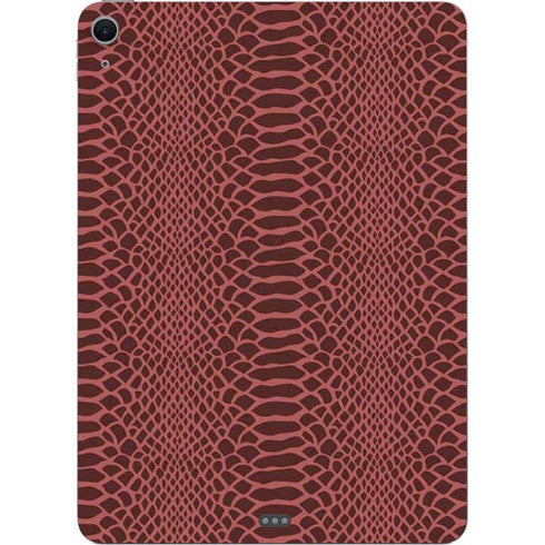 Marsala Snake Skin Apple iPad Air Skin