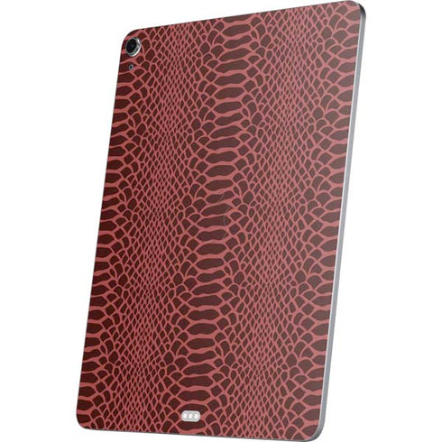 Marsala Snake Skin Apple iPad Air Skin
