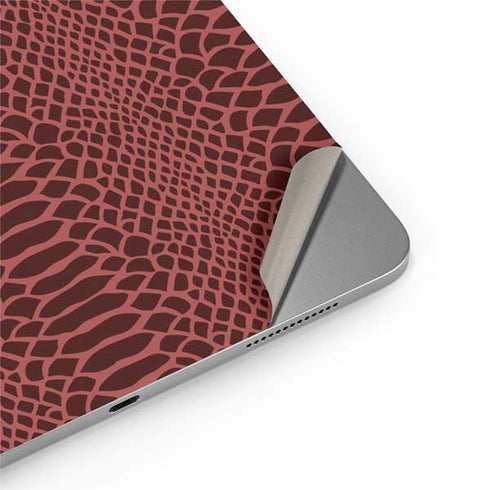 Marsala Snake Skin Apple iPad Air Skin