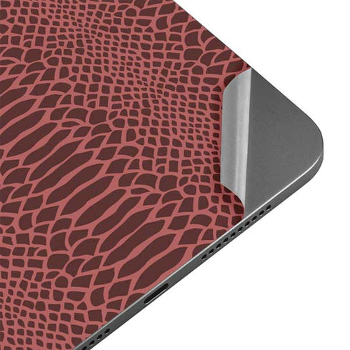 Marsala Snake Skin Apple iPad Mini Skin