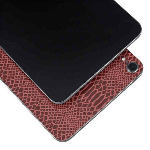 Marsala Snake Skin Apple iPad Mini Skin