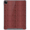 Marsala Snake Skin iPad Cases