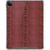Marsala Snake Skin iPad Cases