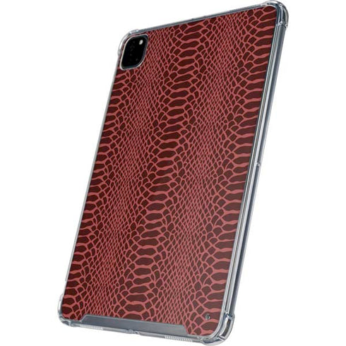 Marsala Snake Skin iPad Cases