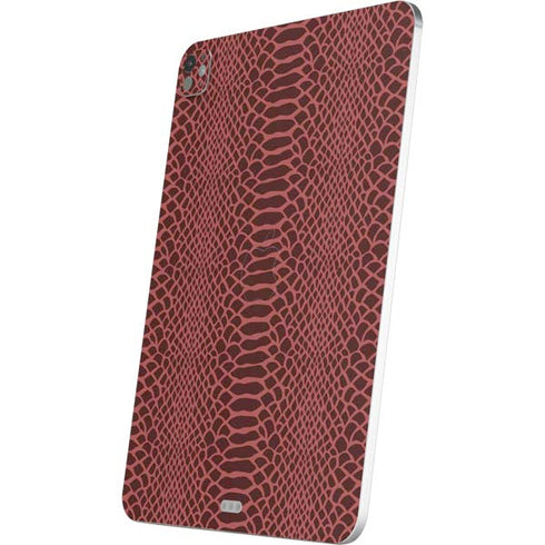 Marsala Snake Skin iPad Pro 13in M4 (2024) Skin