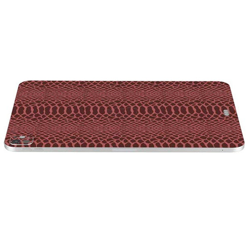Marsala Snake Skin iPad Pro 13in M4 (2024) Skin