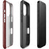 Marsala Snake Skin iPhone 16 Pro Impact Case