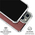 Marsala Snake Skin iPhone 16 Pro Max Clear Case