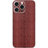 Marsala Snake Skin iPhone 16 Pro Max Skin