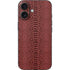 Marsala Snake Skin iPhone 16 Skin