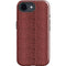 Marsala Snake Skin iPhone 16e Impact Case