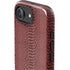 Marsala Snake Skin iPhone 16e Impact Case